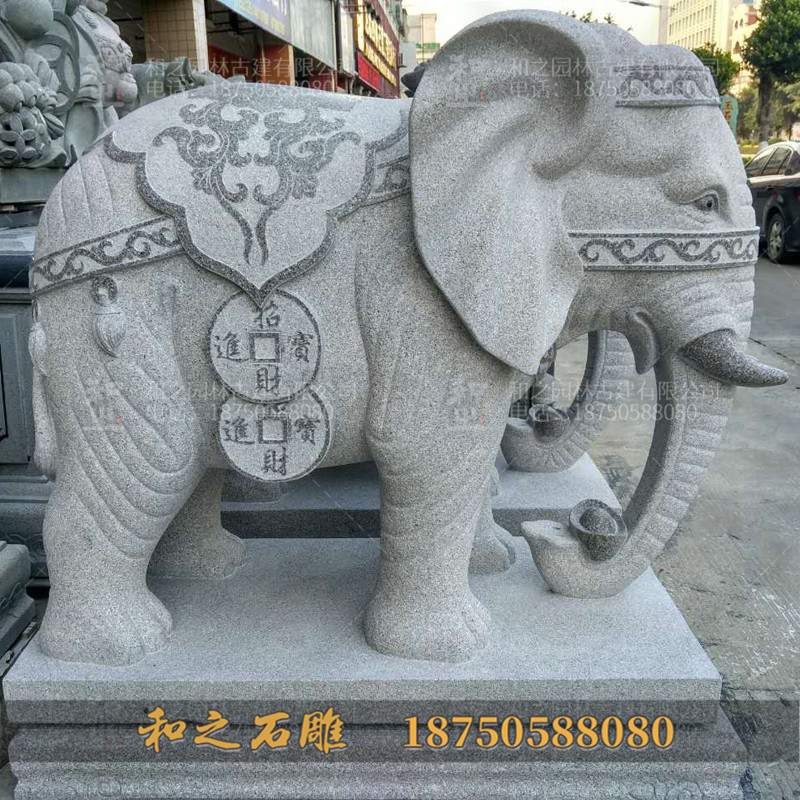 中国石雕大象