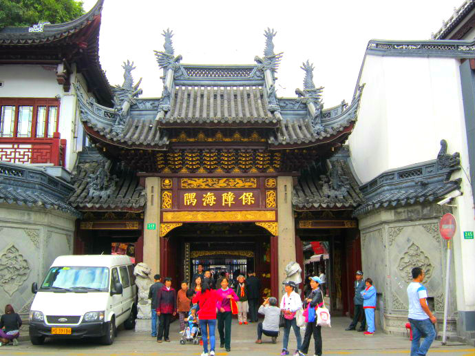 上海城隍庙,让人不为赞叹的寺庙古建筑风格