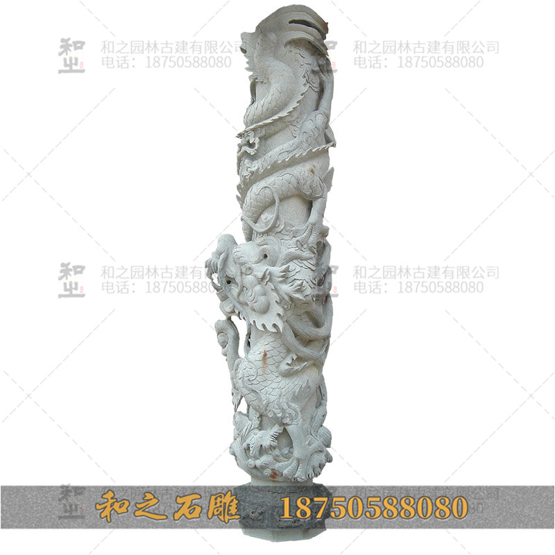 惠安龙柱雕刻