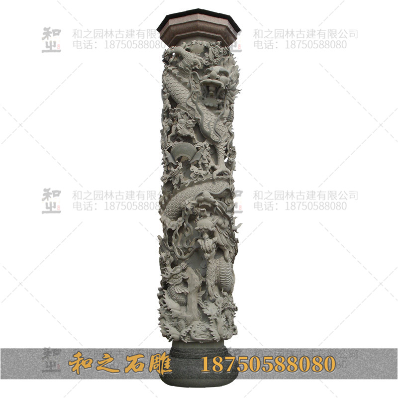 石雕龙柱的起源