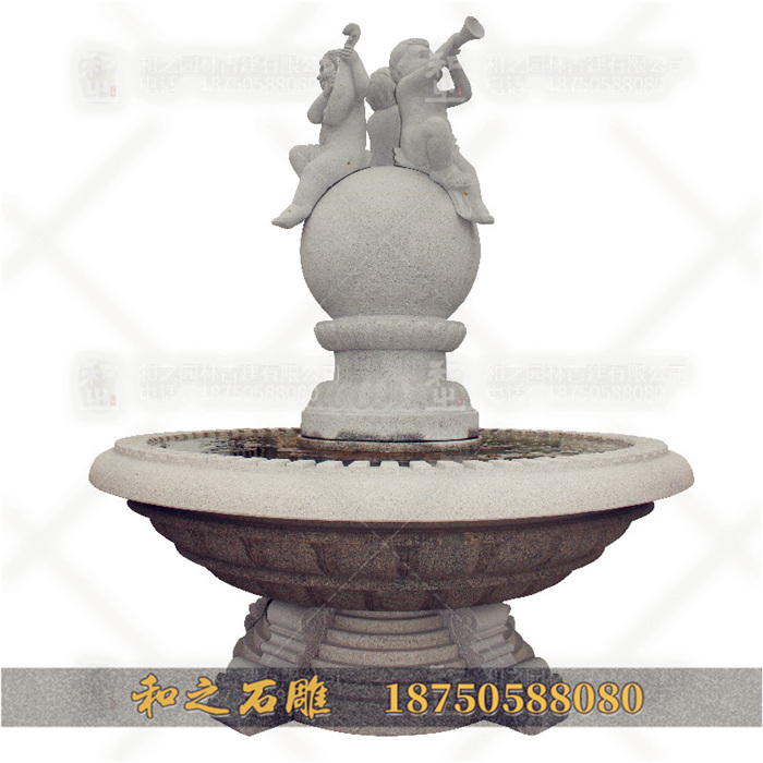 大理石水钵