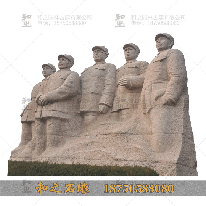 人物群雕像