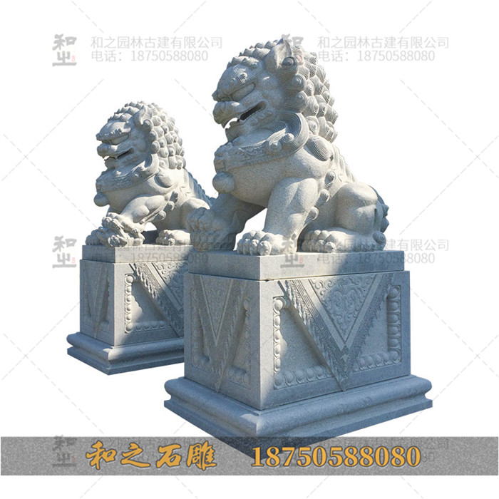 福建石雕狮子
