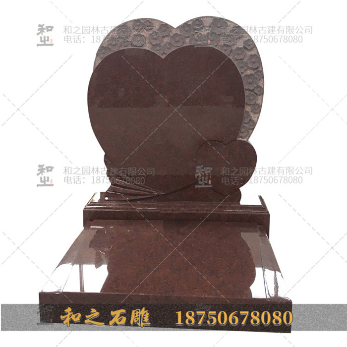 印度红石雕墓碑