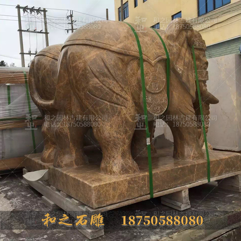 福建石雕大象