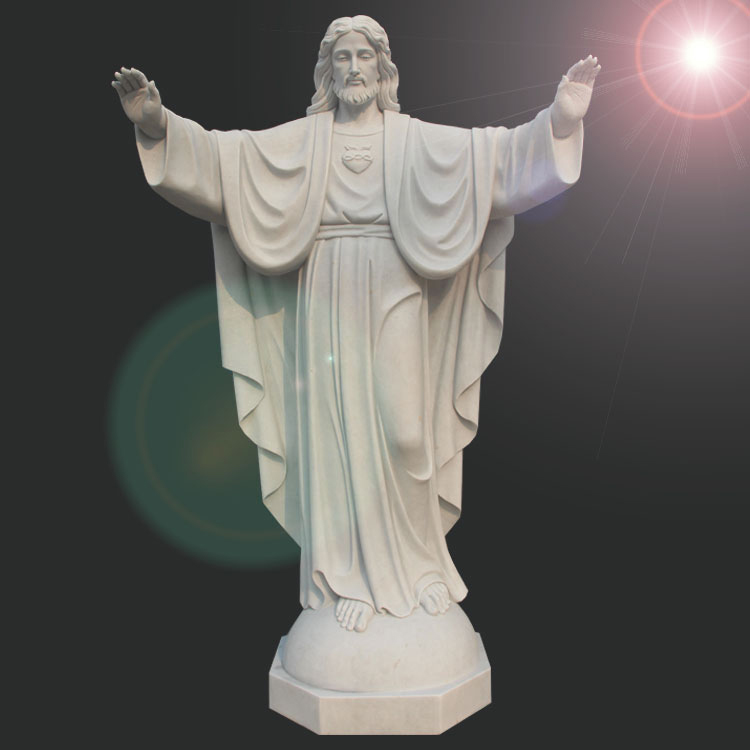 耶稣石雕像
