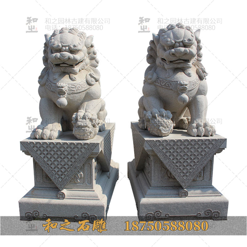 北京石雕狮子
