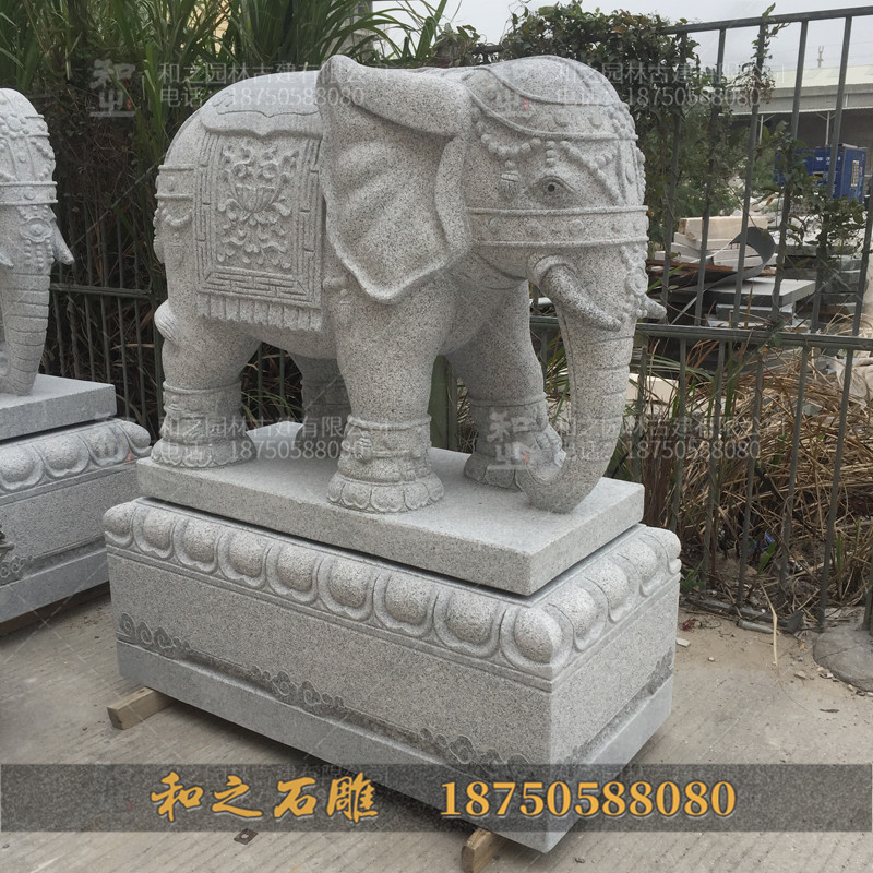 中国石雕大象