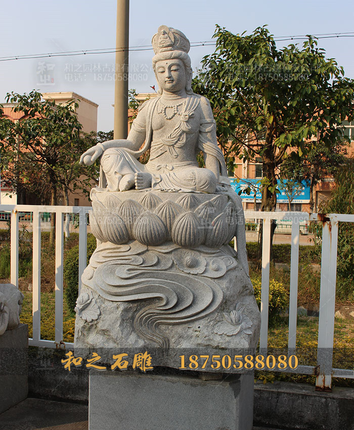 花岗岩菩萨石雕像 花岗岩菩萨石雕像