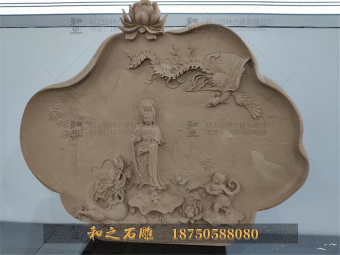 石雕茶盘