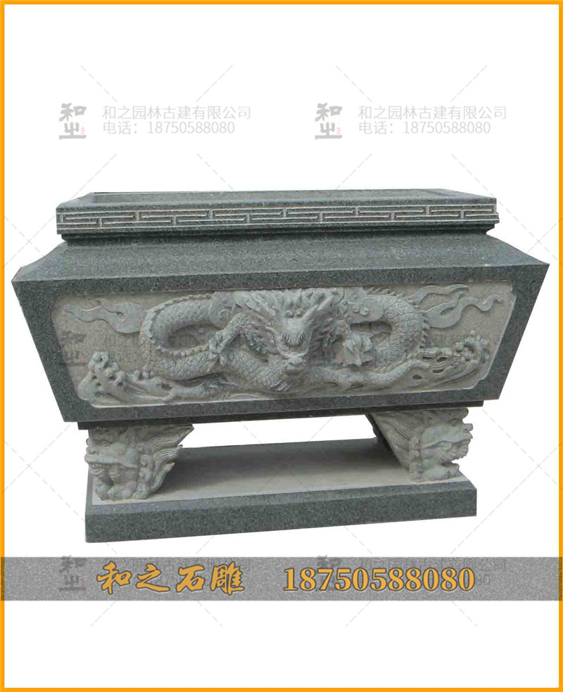 寺庙香炉石雕