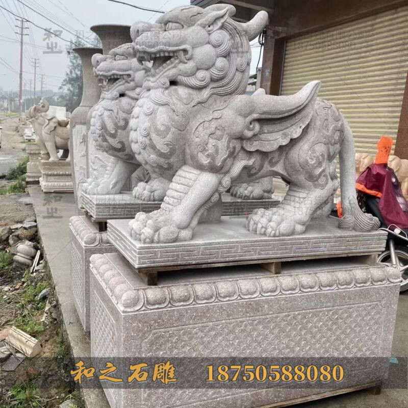 石雕麒麟 石雕麒麟