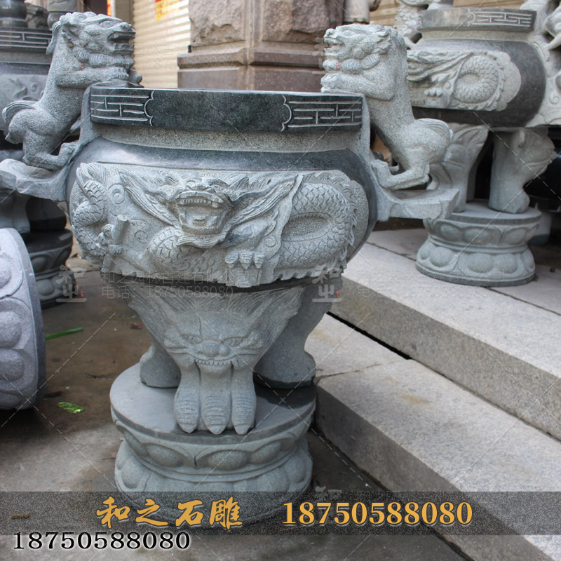 祠堂石雕香炉 祠堂石雕香炉