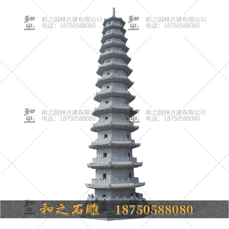 仿古石雕塔 仿古石雕塔