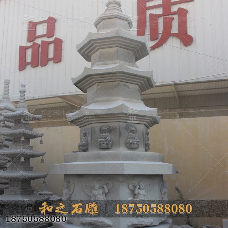 七层塔石雕照片 七层塔石雕照片