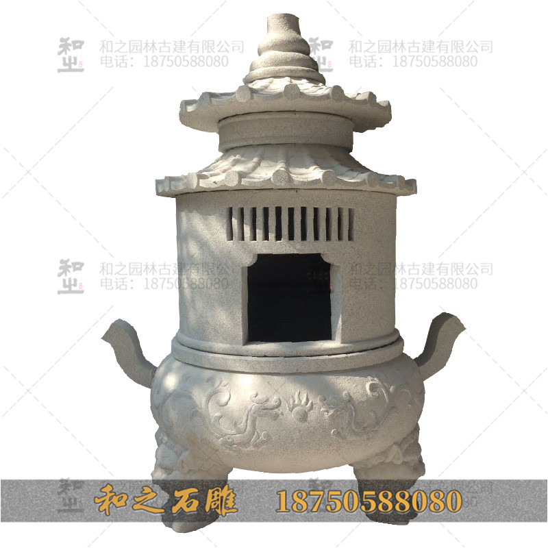 花岗岩香炉鼎 花岗岩香炉鼎