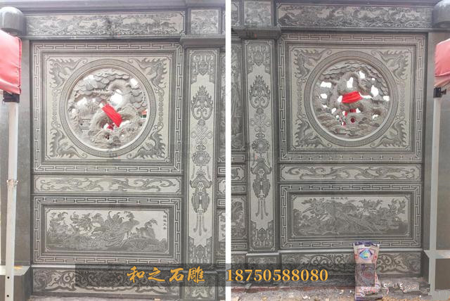 寺庙墙面浮雕