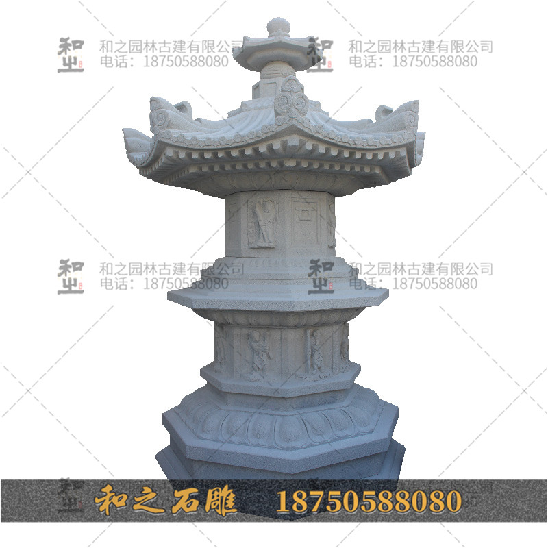 石雕石塔 石雕石塔