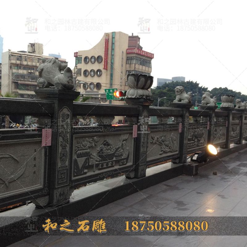 寺院石雕栏杆 寺院石雕栏杆