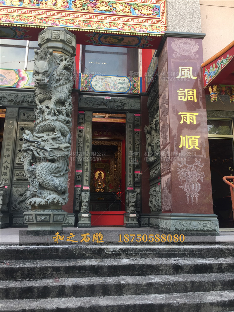 石材龙柱 石材龙柱
