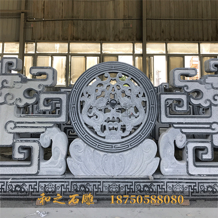花岗岩石雕栏杆