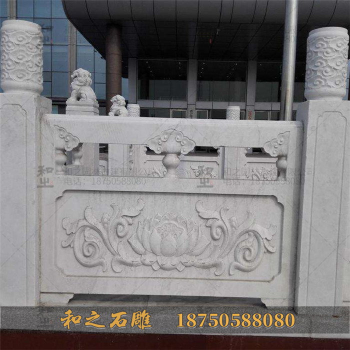 花岗岩石雕栏杆 花岗岩石雕栏杆