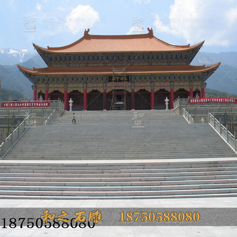 寺庙石雕栏杆 寺庙石雕栏杆