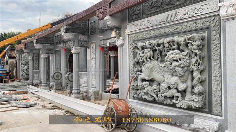 祠堂浮雕壁堵