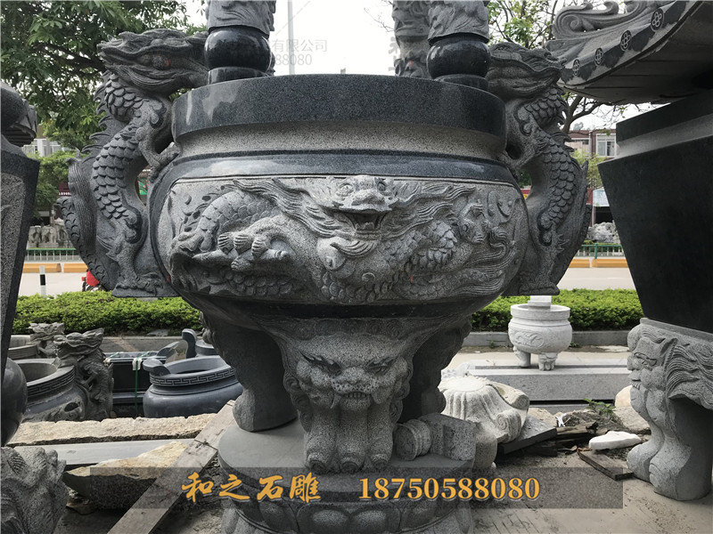 青石香炉 青石香炉