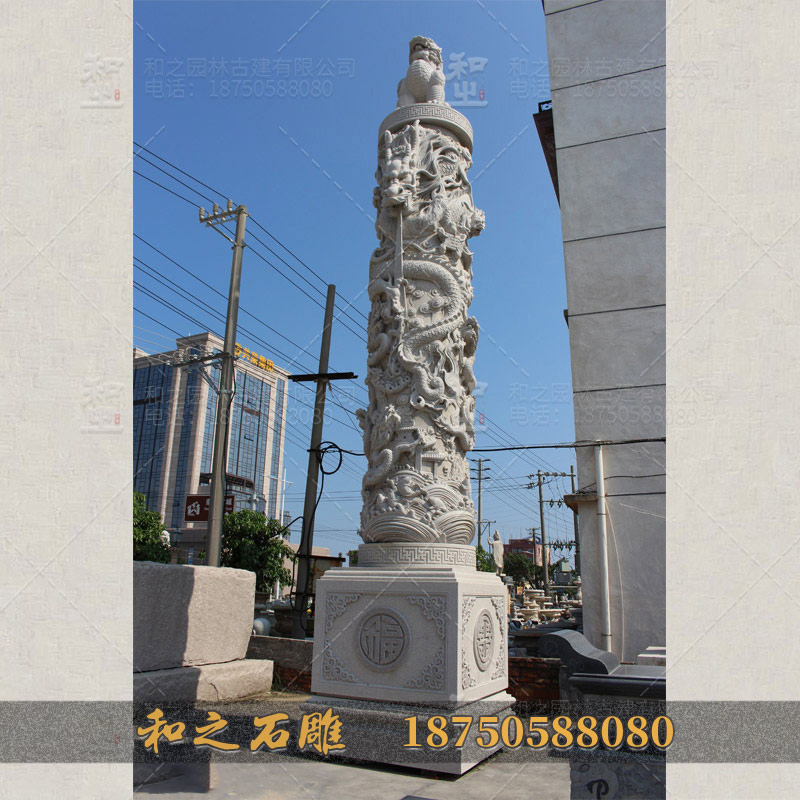 石材龙柱