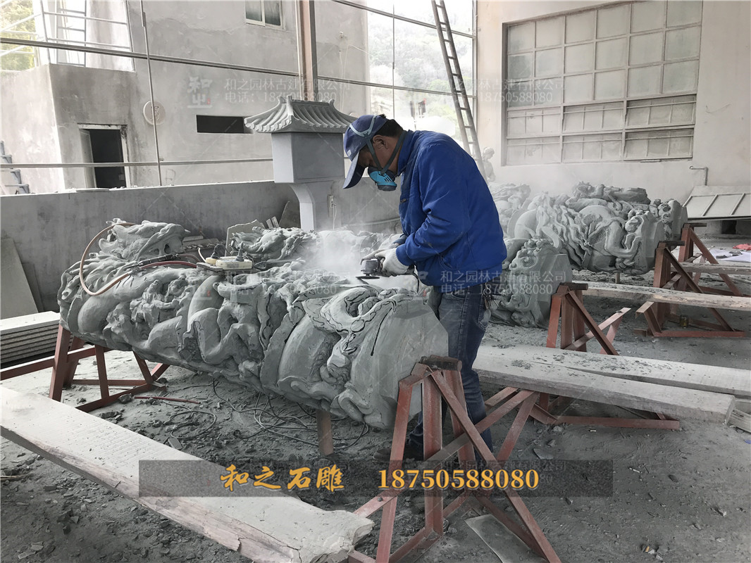石雕龙柱加工厂