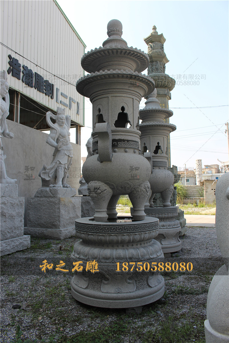 花岗岩石雕香炉 花岗岩石雕香炉