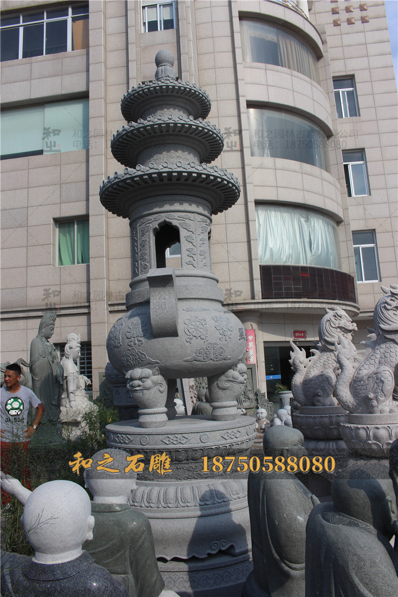 青石香炉 青石香炉